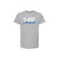Gray t-shirt with 'St. Joseph Cavaliers Volleyball' text on a white background