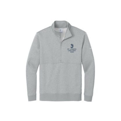 Embroidered Cavaliers Dad Nike Club Fleece Quarter Zip | SJS EQ