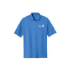 royal nike polo shirt with the VMM logo embroidered in white thread on the left chest