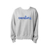 Youth Oversized Crew with Cavaliers Puff Script Embroidery | SJS EPS1