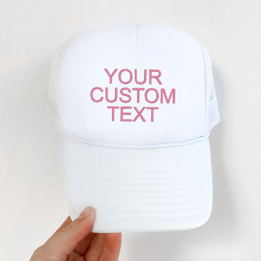 Customizable Trucker Hat