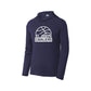 Navy hoodie with 'St. Joseph Cavaliers' basketball logo printed in white on the center chest