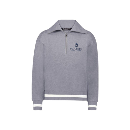 Embroidered Women's St. Joseph Cavaliers Prep Quarter Zip Pullover| SJS EC