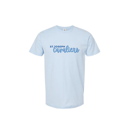 St. Joseph Cavaliers Script T-Shirt  | Adult and Youth Fit | SJS DTF31