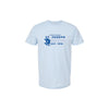 Light blue t-shirt with 'St. Joseph School' logo and text on a white background