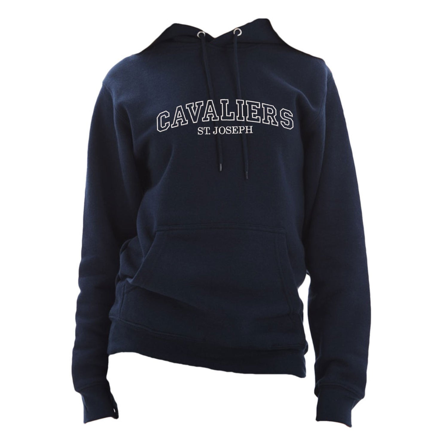 ST. JOSEPH CAVALIERS Athletic Embroidered Hoodie Sweatshirt | SJSE7