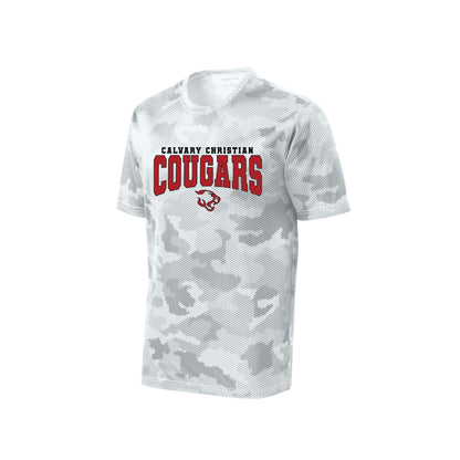 CCS Cougars CamoHex Tee | Adult and Youth Fit |  CCS_DTF_27