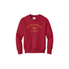 Calvary Christian School Embroidered Crewneck Sweatshirt | Adult and Youth Fit | CCSED13
