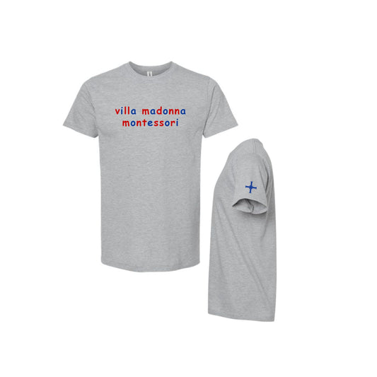 Moveable Alphabet Villa Madonna Montessori Tee | Adult and Youth Fit | VMM _DTF MA