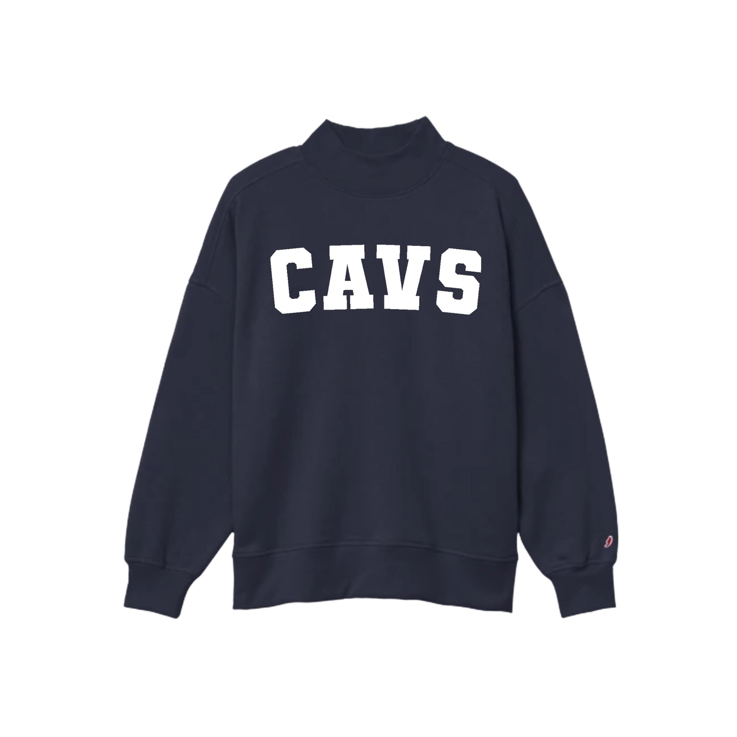 CAVS Ladies Printed Oversized Diana Mockneck | SJS DTF F26-1