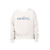Ladies Boxy Crew with Cavaliers Puff Script Embroidery | SJS EPS1