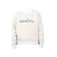 Ladies Boxy Crew with Cavaliers Puff Script Embroidery | SJS EPS1