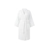 White robe on a white background