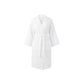 White robe on a white background