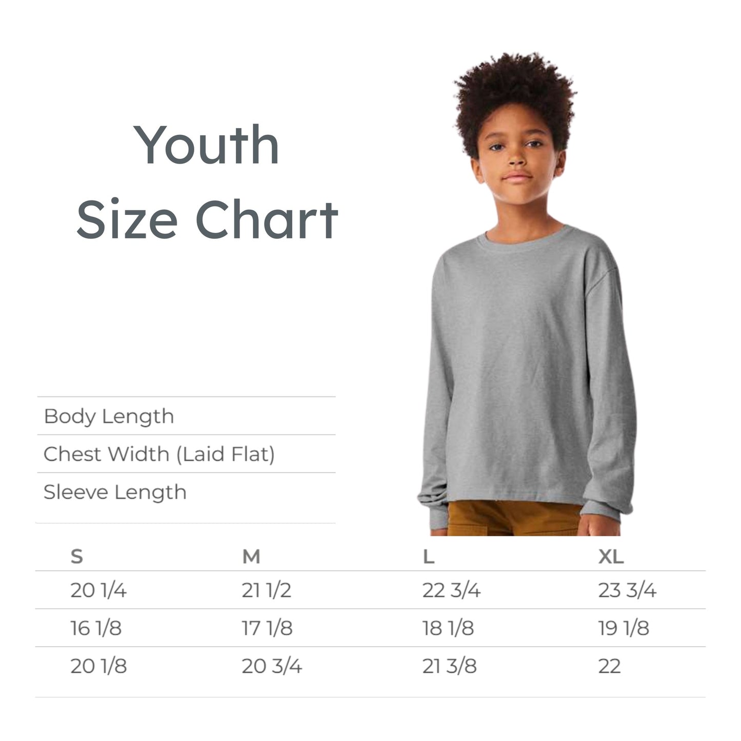 Printed Calvary Christian Cougars Long Sleeve Bella and Canvas Heavyweight Tee | CCSDTF28