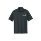 anthracite nike polo shirt with the VMM logo embroidered in white thread on the left chest