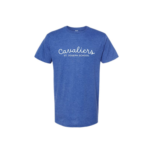 Cavaliers Script Fine Jersey T-Shirt | Adult and Youth | SJS_DTF S26_1