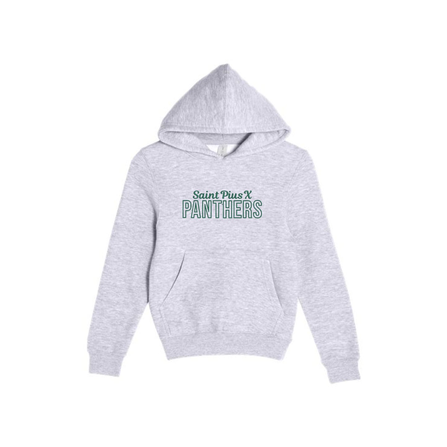 Embroidered St. Pius X Panthers Lane Hooded Sweatshirt | Adult and Youth | SPX EC