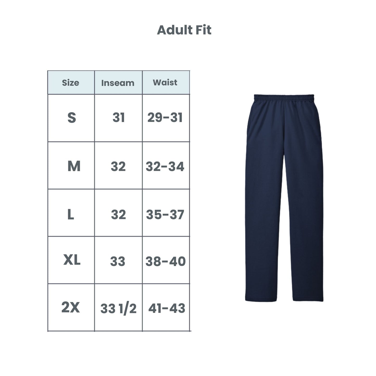 St. Joseph School Calavier Gym Joggers | Adult and Youth Fit | SJS GYML