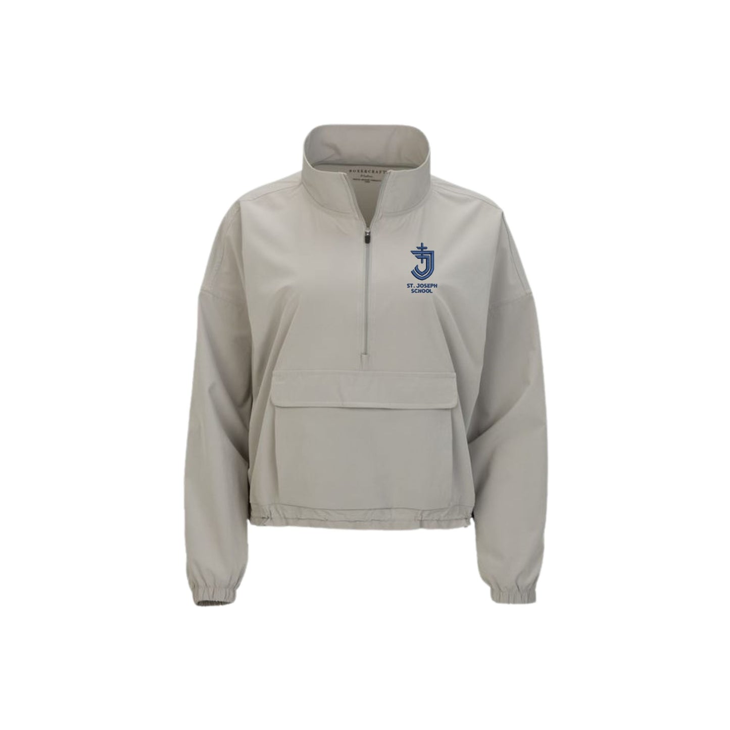 Women's SJS Stretch Woven Quarter-Zip Pullover | SJS E00