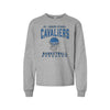 Distressed SJS Cavaliers Basketball Heavyweight Long Sleeve Shirt | Adult and Youth | SJS DTG 1