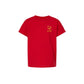 Embroidered CCS Cougars Logo T-Shirt | Adult Fit and Youth Fit  | CCSED18