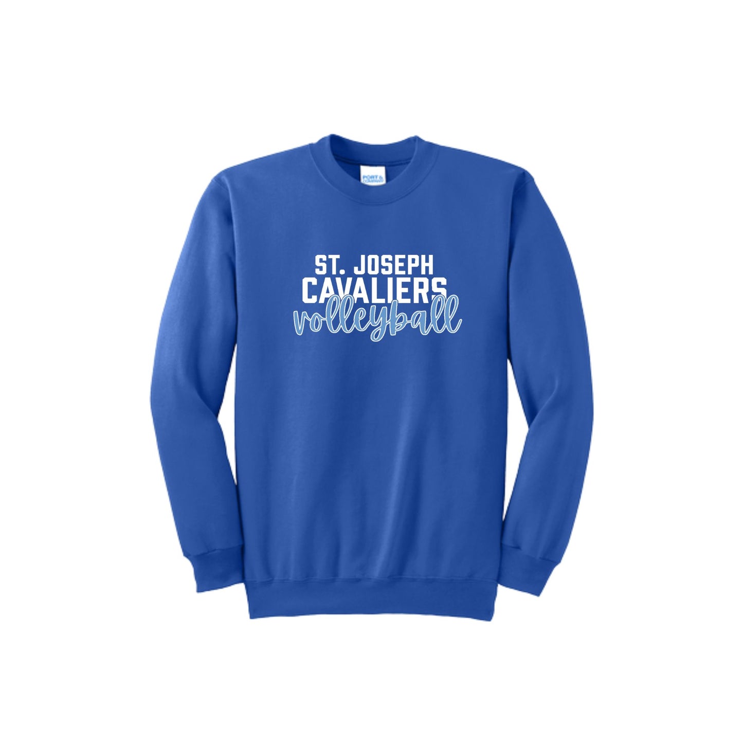 St. Joseph Cavaliers Volleyball Sweatshirt | Adult and Youth | SJS DTF 16