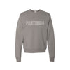Embroidered Stitched Block Panthers Unisex Garment-Dyed Crewneck Pullover | SPX EG