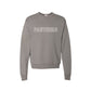 Embroidered Stitched Block Panthers Unisex Garment-Dyed Crewneck Pullover | SPX EG