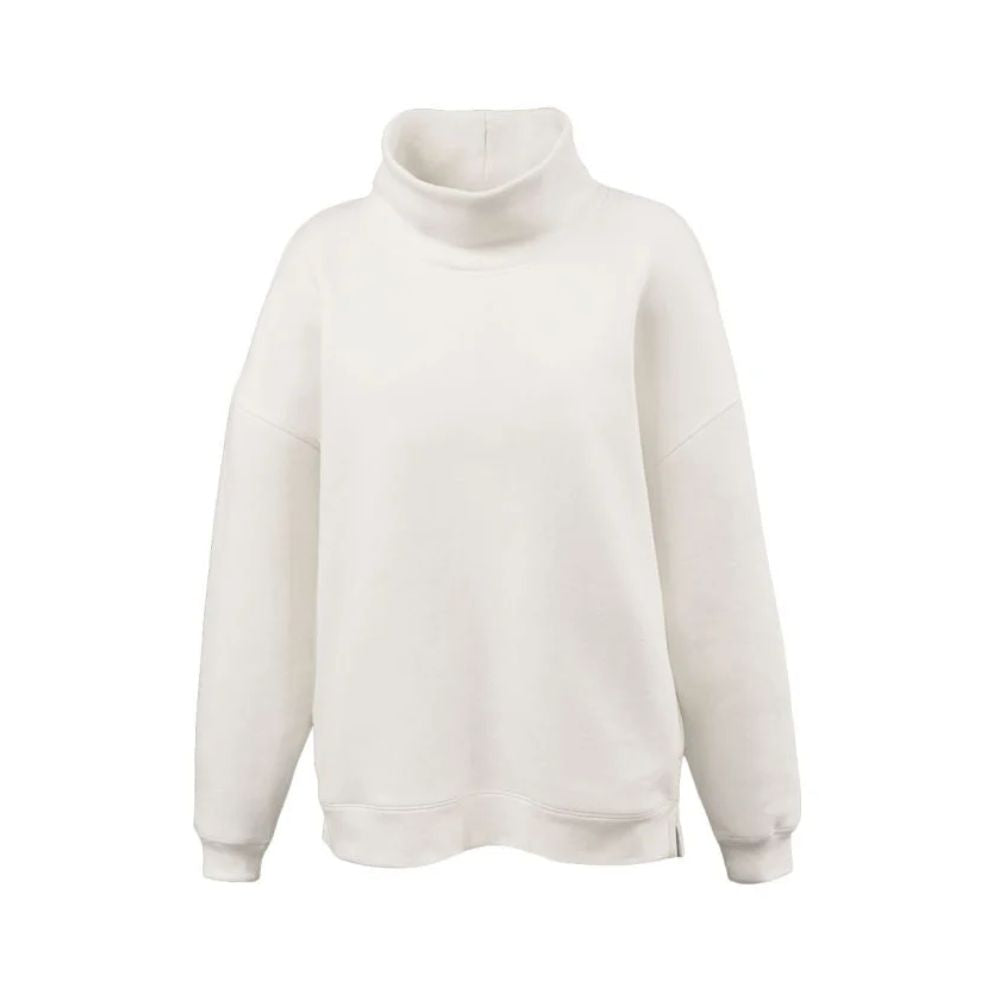 White sweatshirt on a white background