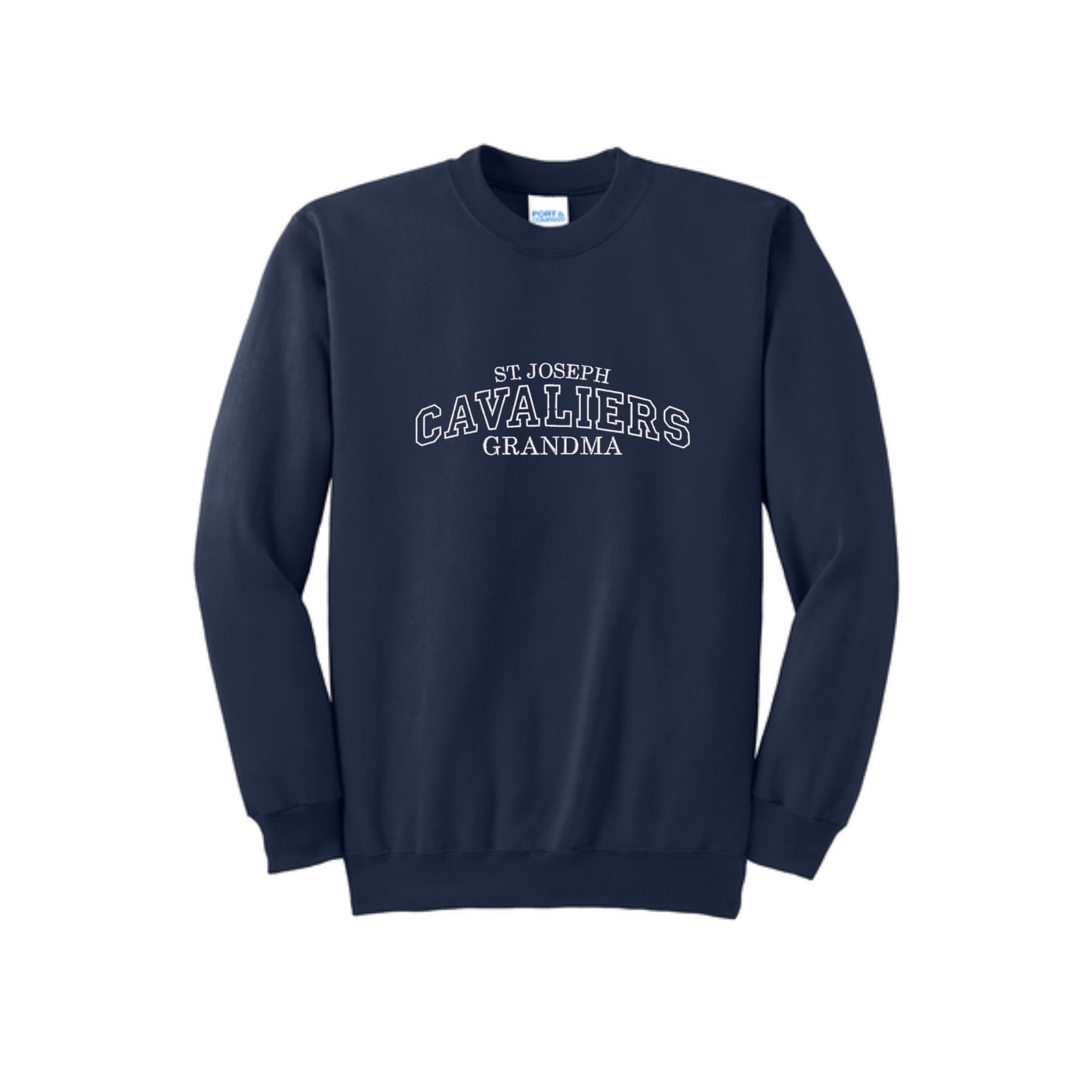 St. Joseph School Cavaliers GRANDMA Embroidered Athletic Sweatshirt | SJSE10-GM