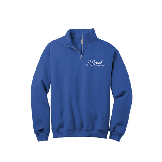 St. Joseph School Grandparent Quarter Zip Sweatshirt | SJSE35