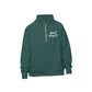 Embroidered  St. Pius X Script Women's Boxy Quarter Zip |  SPX EK