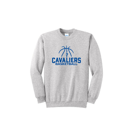 SJS Cavaliers Basketball Crewneck Sweatshirt | Adult and Youth | SJS DTF 15
