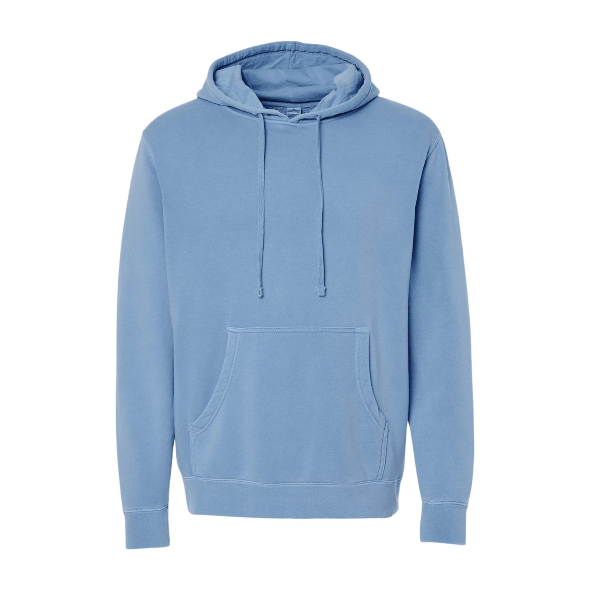 light blue hoodie
