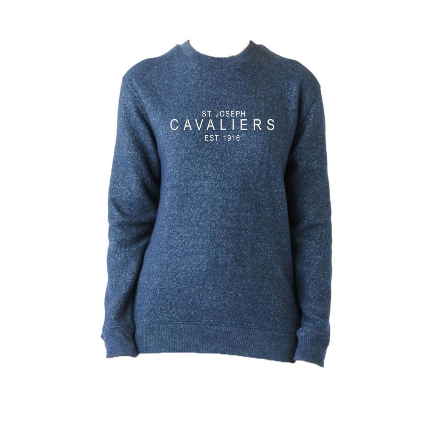 Embroidered St. Joseph Cozy Knit ADULT Crewneck Sweatshirt | SJSEA