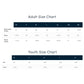 adult and youth size charts
