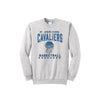 Distressed SJS Cavaliers Basketball Crewneck Sweatshirt | Adult and Youth | SJS DTG 1