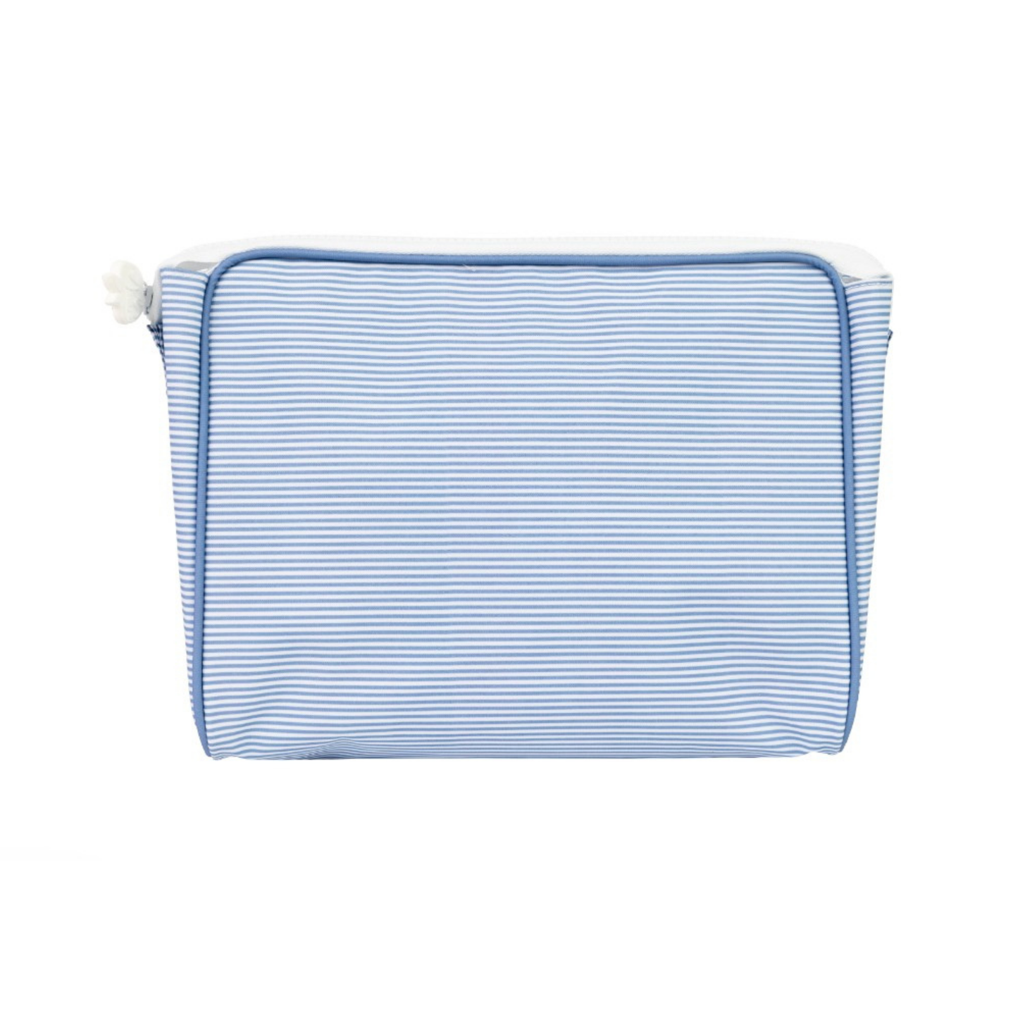 Personalized Go Bag in Navy Mini Stripe