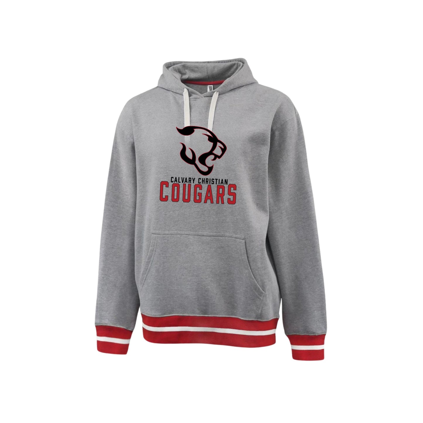 Printed Calvary Christian Cougars Adult Stadium Hoodie | CCSDTF28