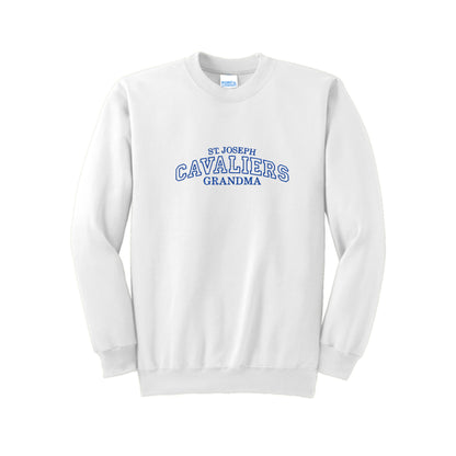 St. Joseph School Cavaliers GRANDMA Embroidered Athletic Sweatshirt | SJSE10-GM