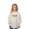 Embroidered 3D Puff Cougars Youth Crewneck | CCSED27