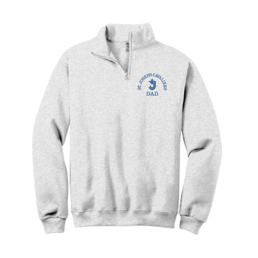 St. Joseph School Cavaliers Mom/Dad Embroidered Quarter Zip Sweatshirt | SJSE20-M/D