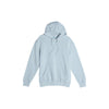 Light blue hoodie on a white background