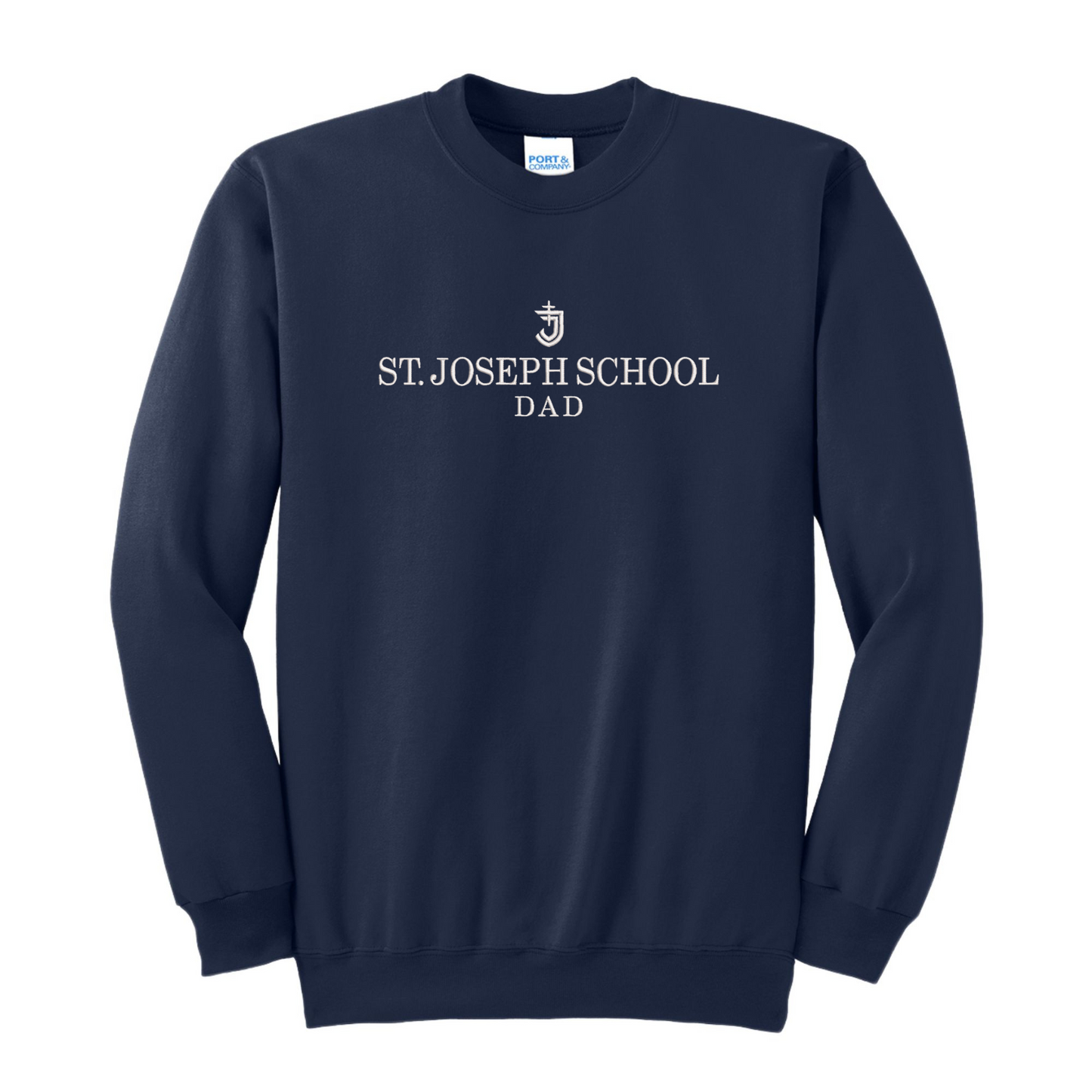 ST. JOSEPH SCHOOL MOM/DAD Embroidered  Sweatshirt | SJSE8-M/D