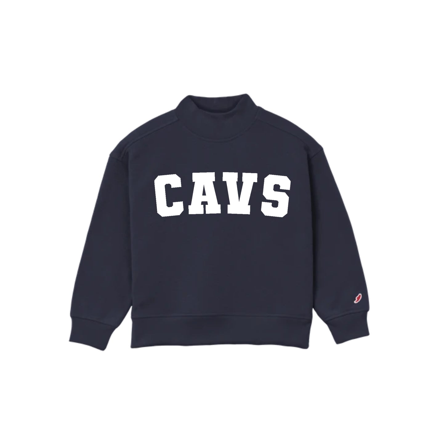 CAVS Youth Printed Oversized Diana Mockneck | SJS DTF F26-1
