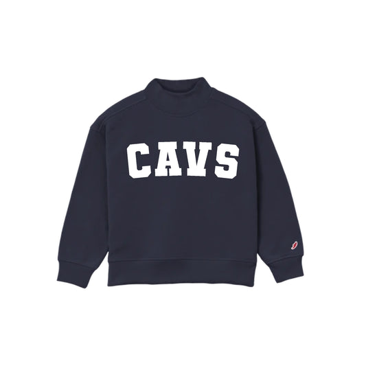CAVS Youth Printed Oversized Diana Mockneck | SJS DTF F26-1
