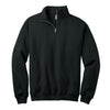 black quarter zip