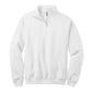 white quarter zip