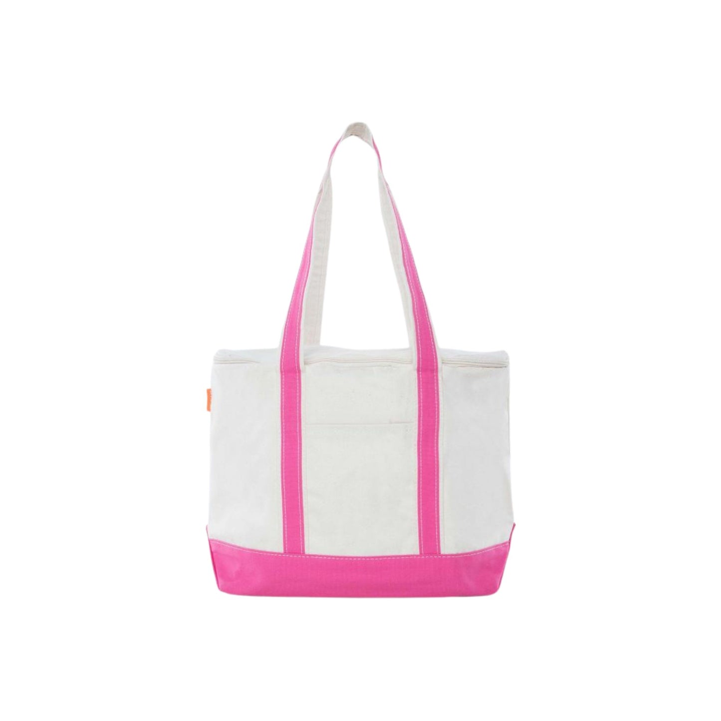 Personalized Large Canvas Lunch Cooler Tote